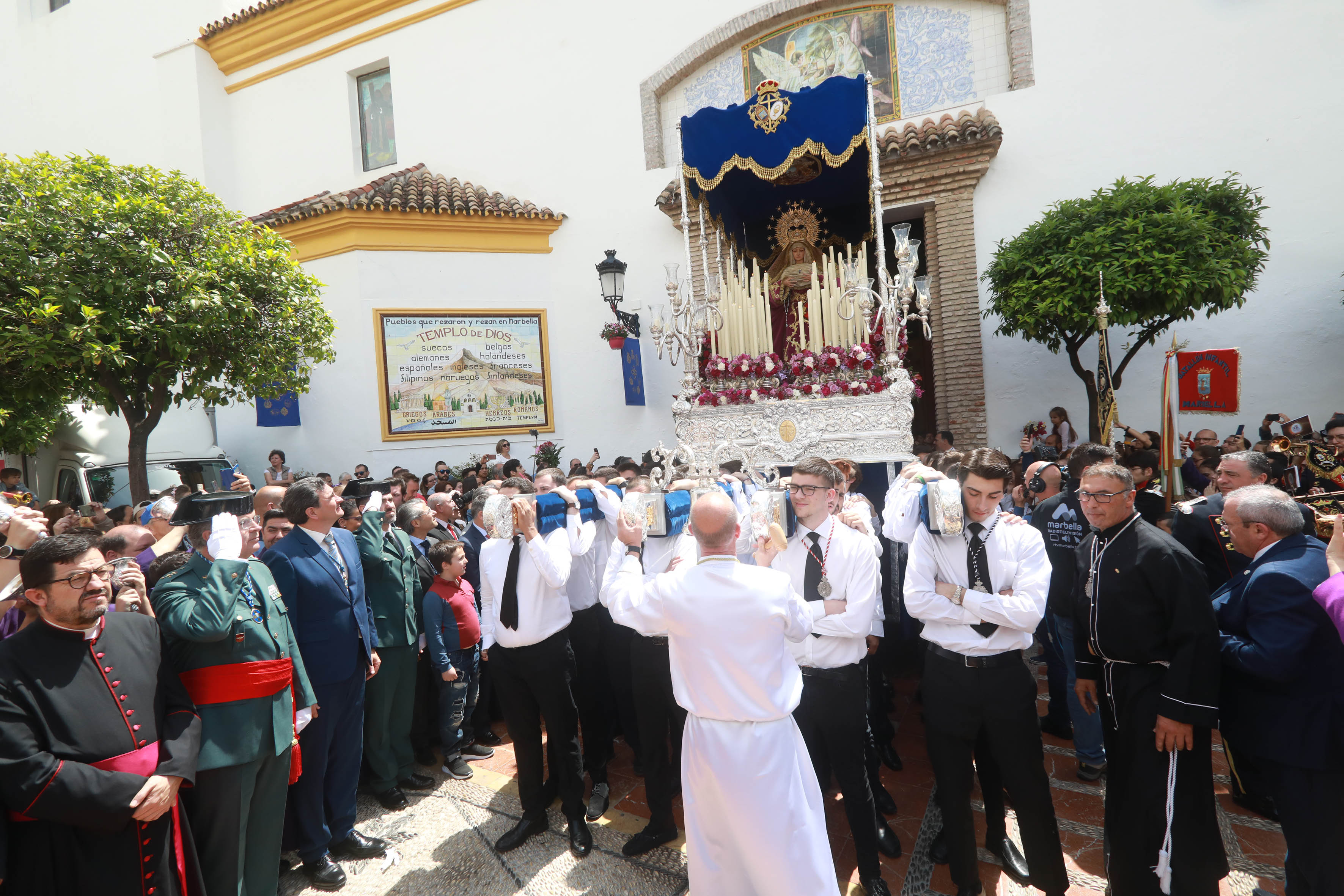 El Resucitado pone el cierre a una gran Semana Santa en Marbella y San Pedro Alcántara